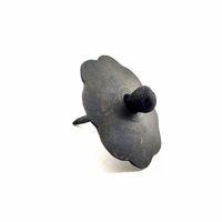 Antika Tarz Dekoratif Pirinç Düğmeli Kabara - 40 Mm, Oksit