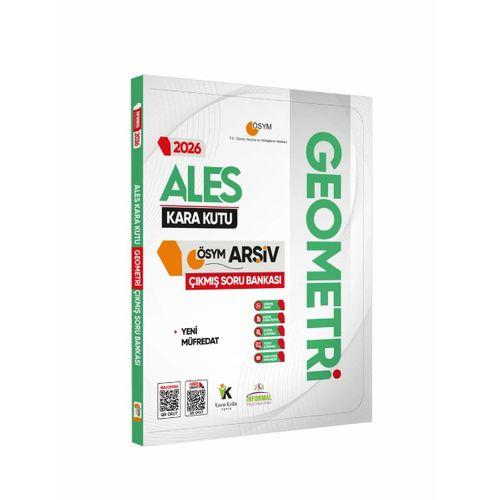 2026 ALES Kara Kutu TEK KİTAP Matematik ve Geometri ÖSYM Çıkmış Soru Bankası 2li SET Konu Özetli