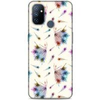 Huawei P40 Pro Kılıf Desenli Özel Seri Tüyler (35) Fit Design Kılıf