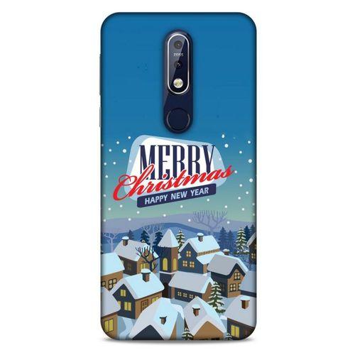 Yılbaşı Süsleri 16 Nokia 7.1 Kılıf Silikon Kapak