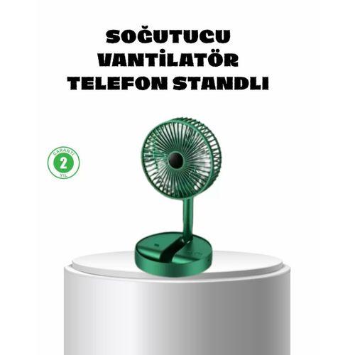 Katlanabilir Mini Fan – 3 Kademeli Soğutma, Şarjlı