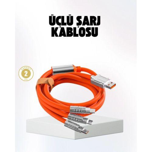 Hızlı Şarj Uyumlu Şarj Kablosu – Esnek Yapı, Güçlü Bağlantı, Yüksek Performans