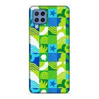 Samsung Galaxy M22 Uyumlu Kılıf Insomnia (46) Core Armor Kılıf Laci Yeşil