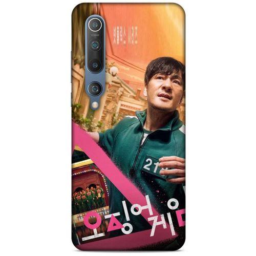 Xiaomi Mi 10 Uyumlu Kılıf Squid Game (13) Silikon Kap Kyung-Mi
