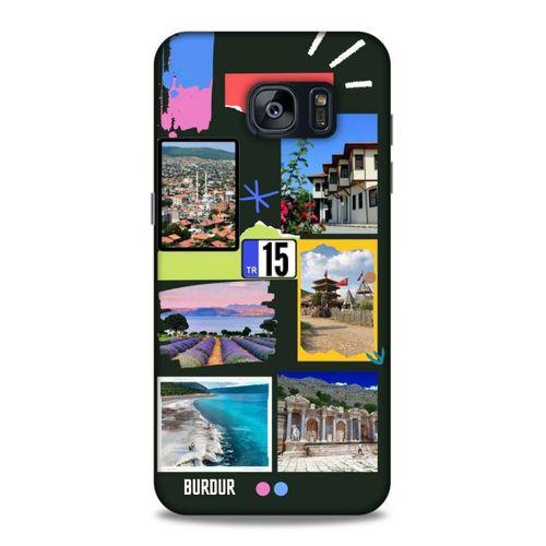 Lopard Samsung Galaxy S7 Edge Uyumlu Kılıf Şehirli ※ (15) Burdur Antişok Kılıf