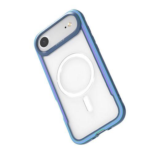 Apple iPhone 17 Air Kılıf M-safe Şarj Özellikli Airbagli Raptic Shield Serisi Şeffaf Arka Yüzey Kapak