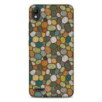 LG K20 2019 Kılıf Pastel Renkler (37) Silicone Cover Beyaz Açık Yeşil