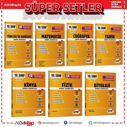 ENS Yayıncılık 10. Sınıf Soru Bankası Seti 7 Kitap