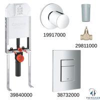 GROHE Duvar içi İnce Gömme Rezervuar Seti (8cm)