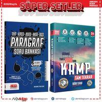 Bilgi Sarmal TYT Kamp Tekrar ve AKM Paragraf Soru Bankası Seti 2 Kitap