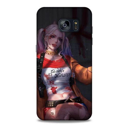Samsung Galaxy S7 Edge Uyumlu Kılıf Harley Quinn (15) Antişok Kılıf Kardinal