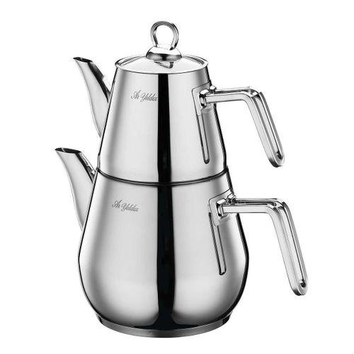 Aryıldız Solid Büyük Boy Çaydanlık Takımı 2 Litre Ar243060