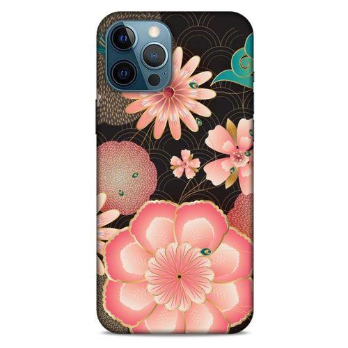 Apple iPhone 12 Pro Max Kılıf Japonya (21) Koruyucu Kapak Japon Çiçekleri Vilmorin