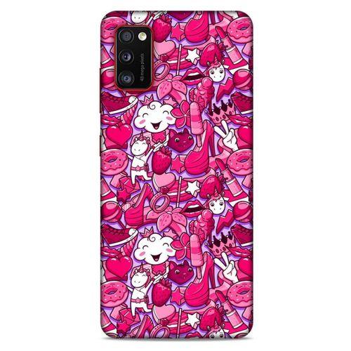 Lopard Samsung Galaxy A41 Uyumlu Kılıf Graffitix (5) Koruma Kabı