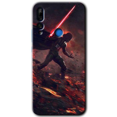 Potkal Hediye Fabrikası Huawei P Smart Z Kılıf HD Desen Baskılı Arka Kapak - Darh Vader Wars