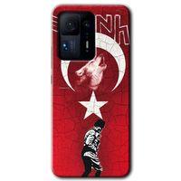 Potkal Hediye Fabrikası Xiaomi Mi Mix 4 Kılıf HD Desen Baskılı Arka Kapak - Bozkurt Atam