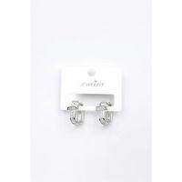 Taşlı Küpe - Gümüş