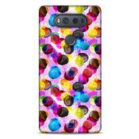 LG K61 Kılıf Pastel Renkler (42) Rugged Armor Kılıf Mor Pembe