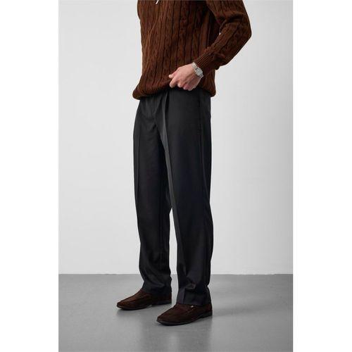 Marlon Premium Regular Fit Kumaş Erkek Pantolon - Siyah