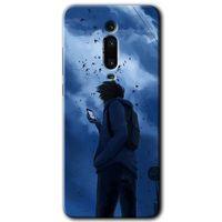 Potkal Hediye Fabrikası Xiaomi Mi 9T Kılıf HD Desen Baskılı Arka Kapak - Sonbahar Yalnızlığı