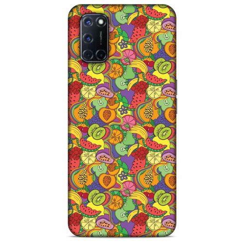 Frutix Meyve Mix 08 Oppo A72 Kılıf Desenli Silikon