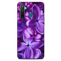 Lopard Oppo Realme 5 Pro Uyumlu Kılıf Bahar (14) Lansman Kılıf Lavanta