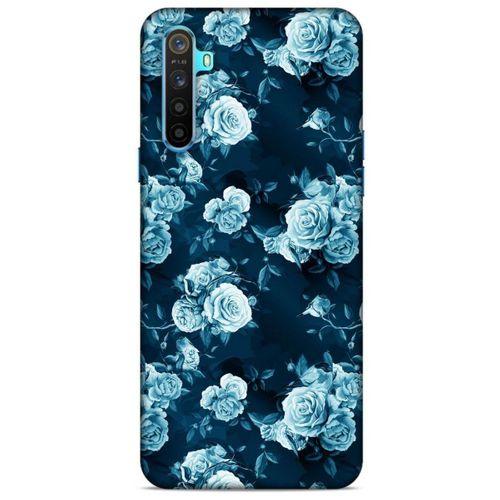 Realme 6i Uyumlu Kılıf Mavi Delisi (42) Rugged Armor Kılıf Gül