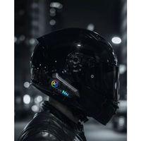 Bluetooth 5.3 Kask İçi Intercom Kulaklık 1000 M Mesafe 1000 Mah