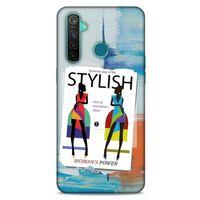 Sokak Modası 14 Oppo Realme 5 Pro Kılıf Desenli Silikon