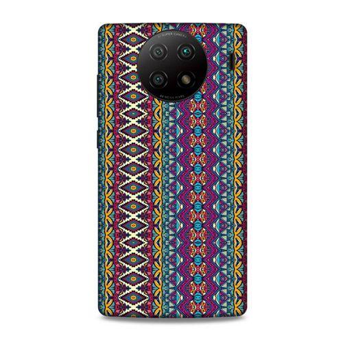 Lopard Xiaomi Redmi Note 9 5g Uyumlu Kılıf Ethnic Culture (95) Back Cover