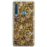 Samsung Galaxy A9 2018 Kılıf Honey Doodle Arka Kapak Koruma Desenli Full Koruyucu