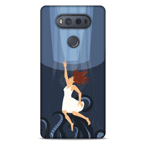 LG K61 Kılıf Depresyon (43) Thin Fit Kılıf Mavi Tonları