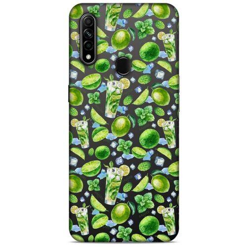 Frutix Lime 01 Oppo A31 Kılıf Desenli Silikon