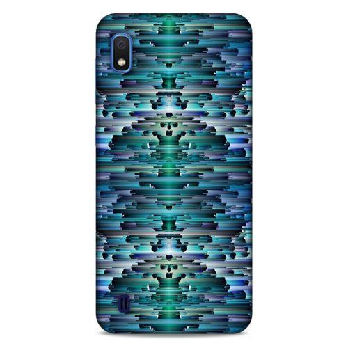 Lopard Samsung Galaxy A10 Uyumlu Kılıf PiXel (20) Koruyucu Kılıf Mavi