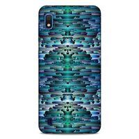 Lopard Samsung Galaxy A10 Uyumlu Kılıf PiXel (20) Koruyucu Kılıf Mavi