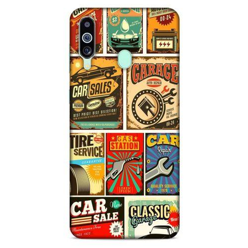 Retro (19) Desen Kılıfları Renkli Samsung Galaxy M40 Kılıf