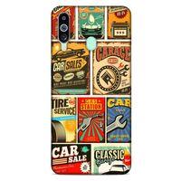 Retro (19) Desen Kılıfları Renkli Samsung Galaxy M40 Kılıf