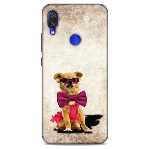 Xiaomi Redmi Note 7 Kılıf Köpek Kıyafetleri (14) Lansman Kılıf Chihuahua Papyon