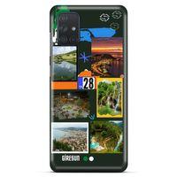 Lopard Samsung Galaxy M51 Uyumlu Kılıf Şehirli ※ (28) Giresun Arka Kapak