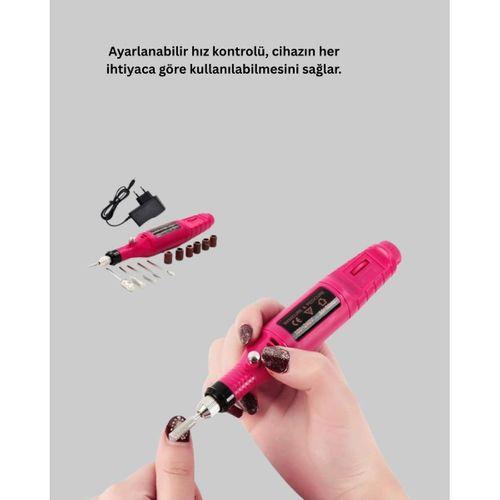 Profesyonel Tırnak Matkap Makinesi – Usb Şarjlı, Ayarlanabilir Hız, Düşük Titreşimli Ve Sessiz Çalışma