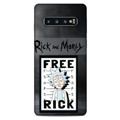 Samsung Galaxy S10 Uyumlu Kılıf Rick And Morty (6) Silikon Kılıf Original Jerry