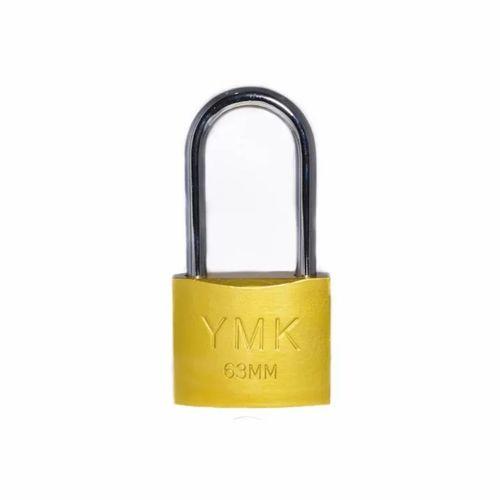 Eko Sarı Boyalı Uzun Kancalı Asma Kilit 63mm