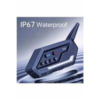 Bt62 Motosiklet Kask Kulaklığı Bluetooth Intercom 2 Intercom Bağlantılı