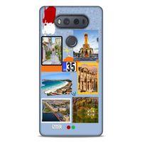 Lopard LG K61 Uyumlu Kılıf Şehirli ※ (35) İzmir Fit Design Kılıf