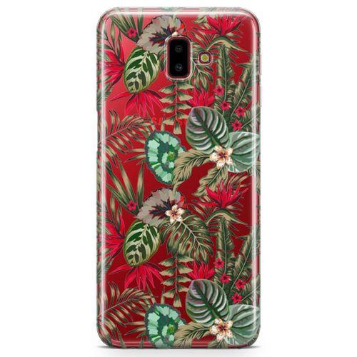 Samsung Galaxy J6 Plus Kılıf Güney Amerika Bahçe Arka Kapak Koruma Desenli Full Koruyucu