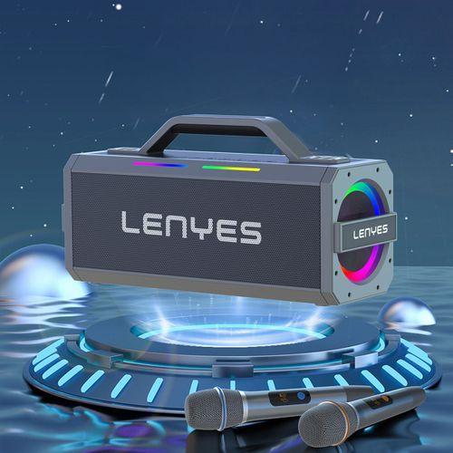 Lenyes S836 RGB Led Işıklı TWS Bluetooth Speaker Hoparlör v5.0