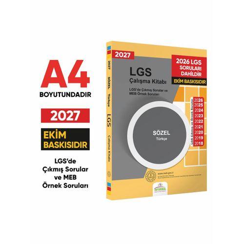 2027 LGS 8 Sınıf 4lü Çıkmış MEB Örnek Sorular Çalışma Kitabı -12li ONLİNE Deneme Paketi BASKI ÜCRETİ
