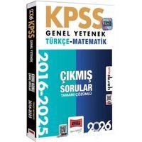 2026 KPSS Genel Yetenek Türkçe Matematik 2016 2026 Konu Konu Tamamı Çözümlü Çıkmış Sorular Yargı Yayınları