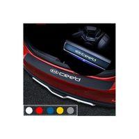 Kia Ceed İçin Uyumlu Aksesuar Oto Bagaj Ve Kapı Eşiği Sticker Seti Karbon