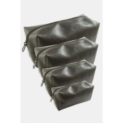 4 Adet El Tutmalı Makyaj Çantası